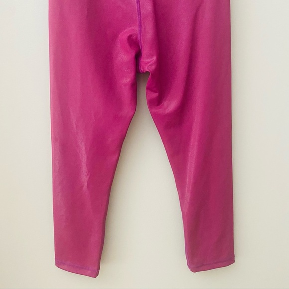 ZYIA Cropped Leggings Purple/Pink Sz 6-8 - Picture 6 of 9